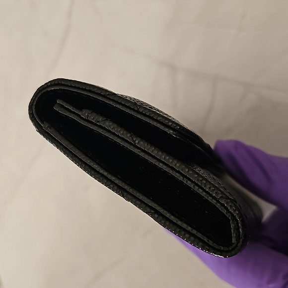 NEW AUTHENTIC Chanel Flap Cardholder Black - Picture 9 of 15